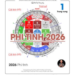 Cửu cung phi tinh năm 2026 Bính Ngọ