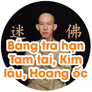 Bảng tra hạn Tam tai, Kim lâu, Hoang ốc 2024